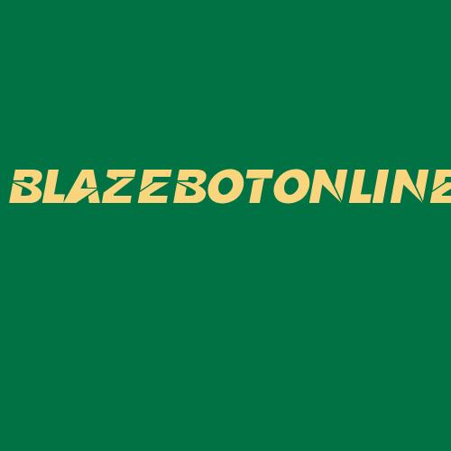 Logo da BLAZEBOTONLINE